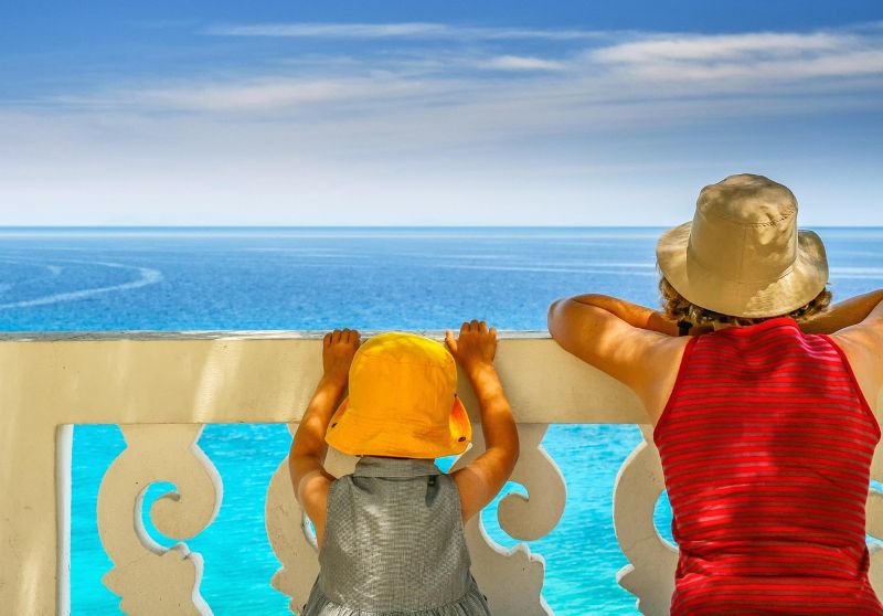 outlook over the ocean
